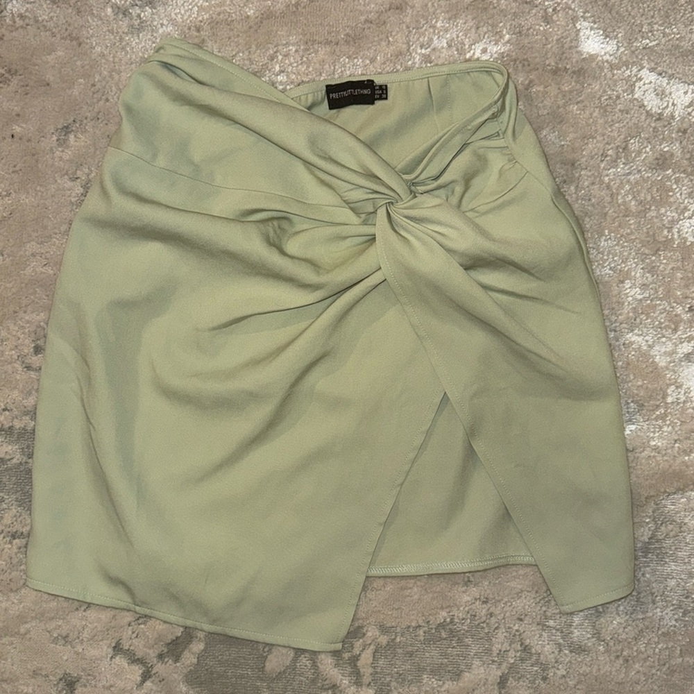PLT green skirt